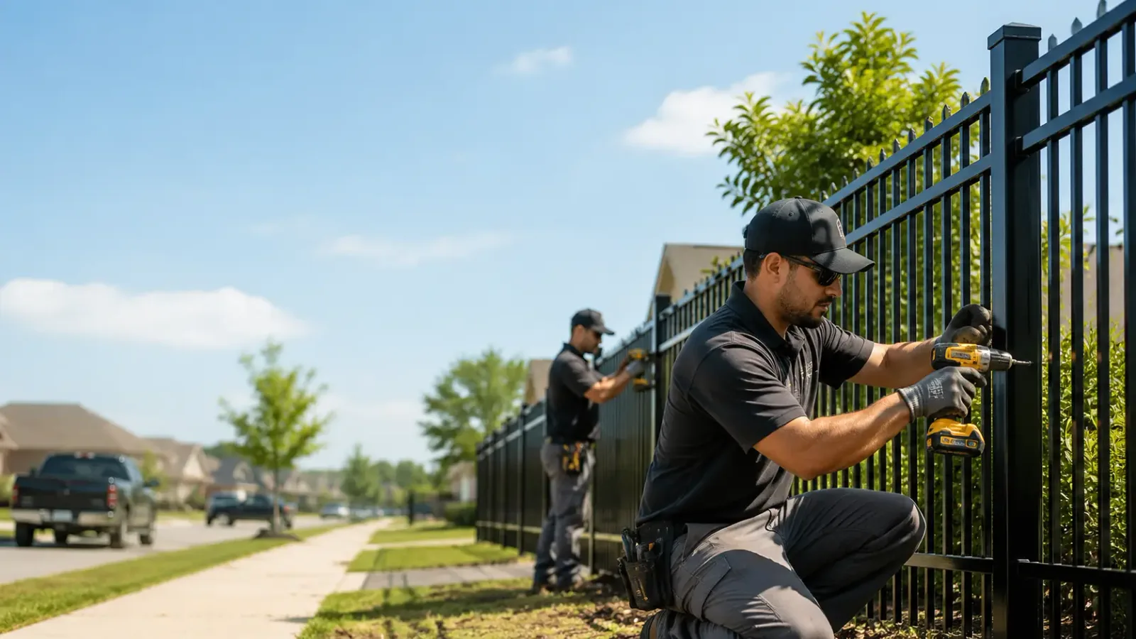 Metal Fence Installation in Cherry, IL